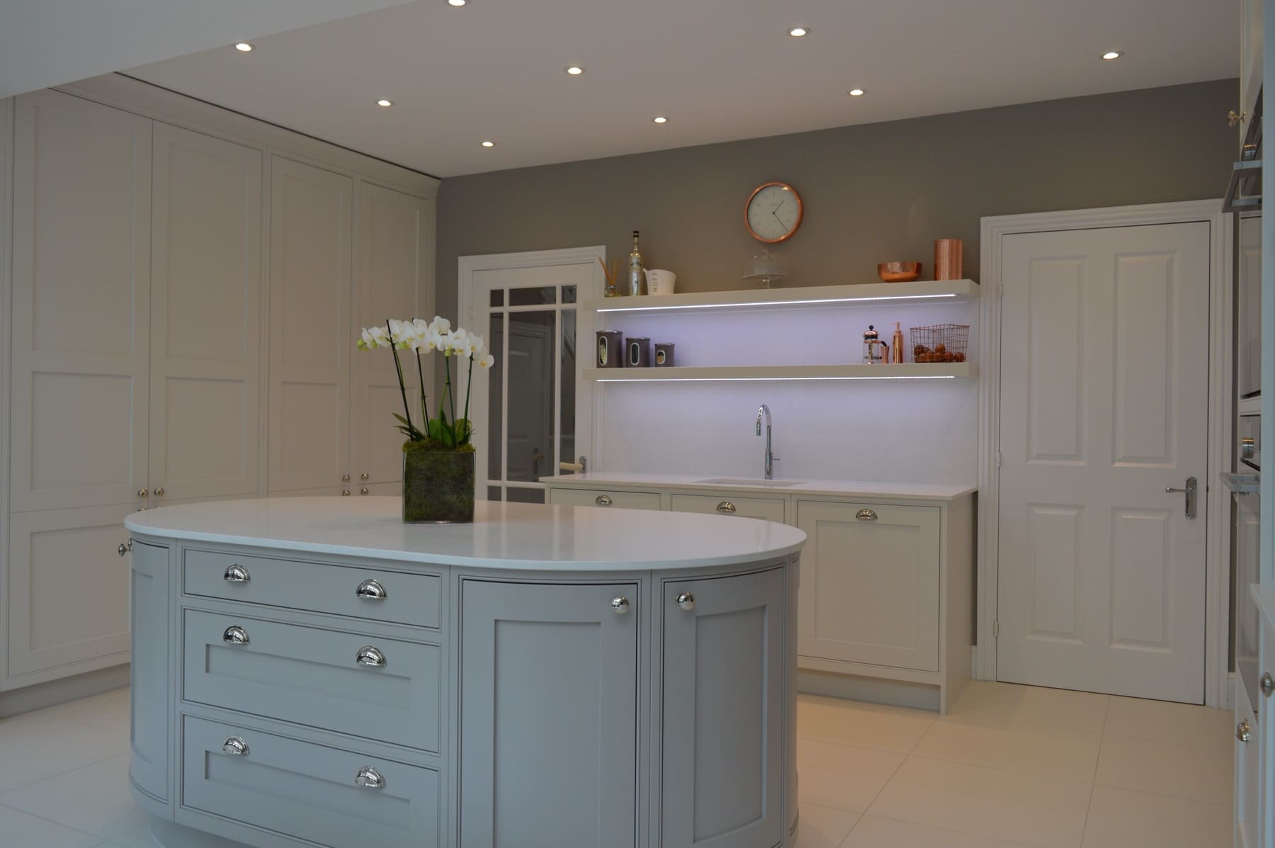 Grey & White Shaker Kitchen Stanford Design